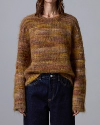 Roberto Collina - Girocollo Melange Cammello Donna F38001 43 CAMEL/OCRA I25