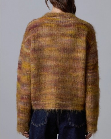 Roberto Collina - Girocollo Melange Cammello Donna F38001 43 CAMEL/OCRA I25