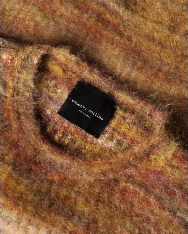 Roberto Collina - Girocollo Melange Cammello Donna F38001 43 CAMEL/OCRA I25