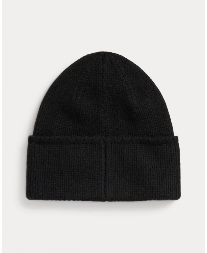 Polo Ralph Lauren - Berretto Lana Nero 455954355007 I25