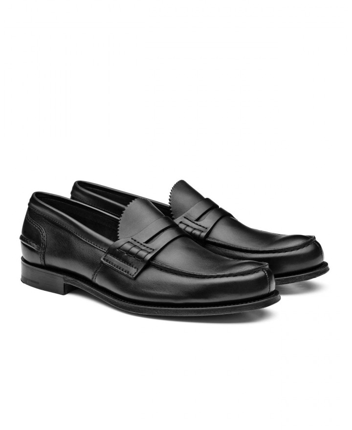 Church's - Mocassino Pembrey Pelle Nero Uomo EDB003 F0AAB 9FG G CON