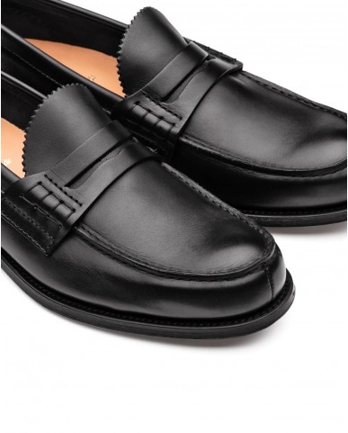 Church's - Pembrey Black Leather Loafer for Men EDB003 F0AAB 9FG G CON