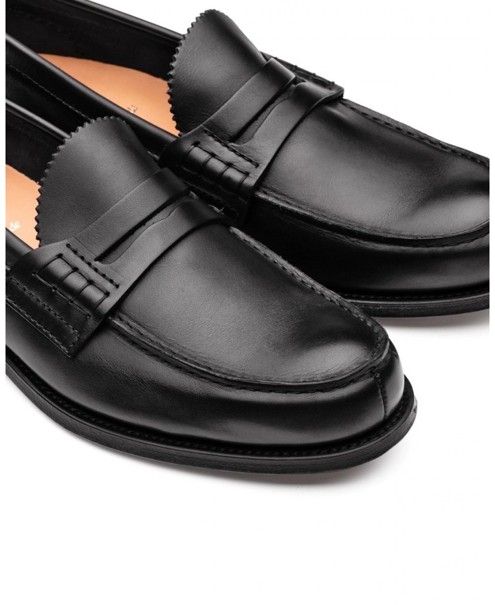Church's - Pembrey Black Leather Loafer for Men EDB003 F0AAB 9FG G CON