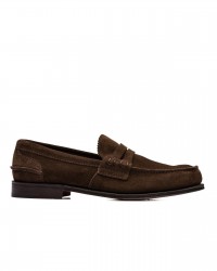 Church's - Men's Brown Pembrey Suede Loafer EDB003 FOAAD 9VE G CON