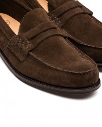 Church's - Mocassino Pembrey Suede Marrone Uomo EDB003 FOAAD 9VE G CON