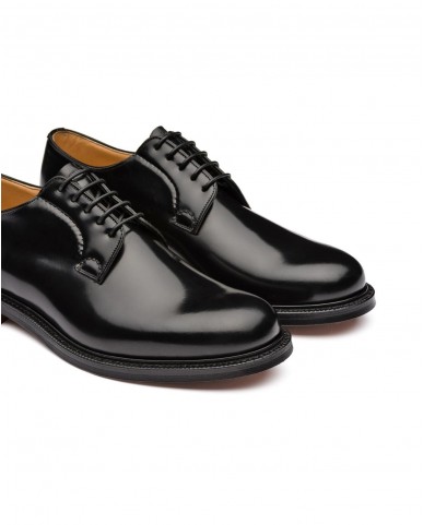 Church's - Shannon Brushed Calfskin Black Men's F Fit EEB001 F0AAB 9XV F CON