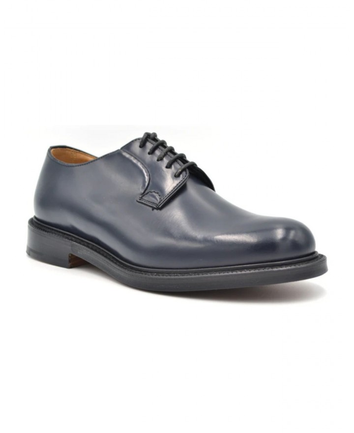 Church's - Shannon Brushed Calfskin Navy Men's EEB001 F0ABM 9XV G CON