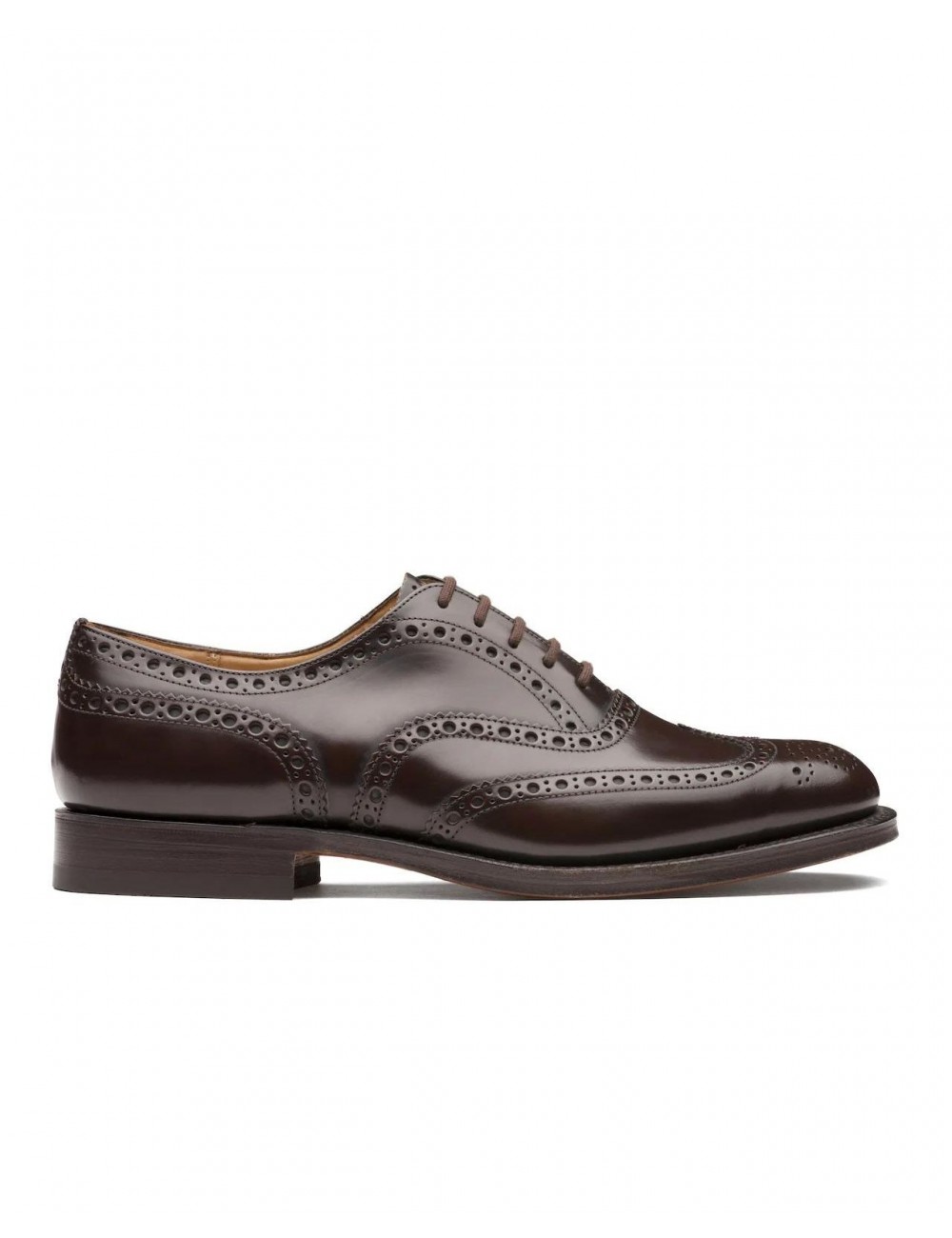 Church's - Burwood Brushed Calfskin Ebony Men's EEB002 F0AMA 9XV G CON