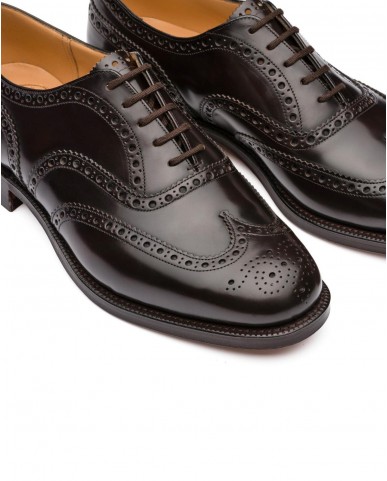 Church's - Burwood Vitello Spazzolato Ebony Uomo EEB002 F0AMA 9XV G CON