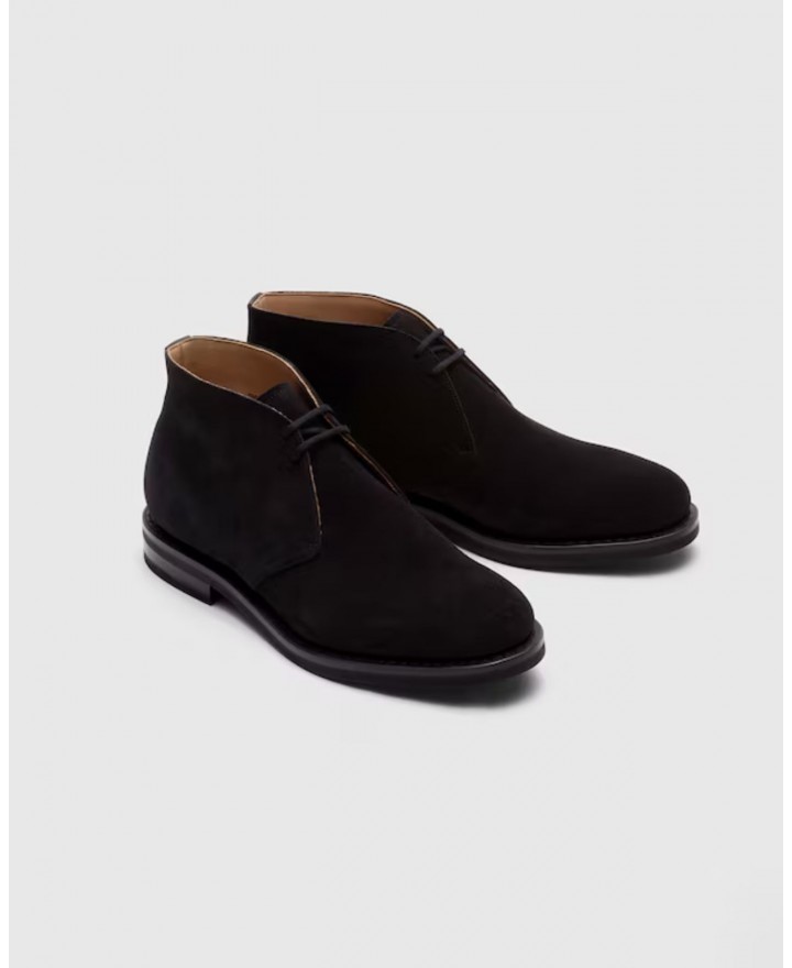 Church's - Ryder 3 Polacchino Suede Nero Uomo ETC001 9VE F0AAB G CON