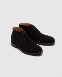 Church's - Ryder 3 Polacchino Suede Nero Uomo ETC001 9VE F0AAB G CON