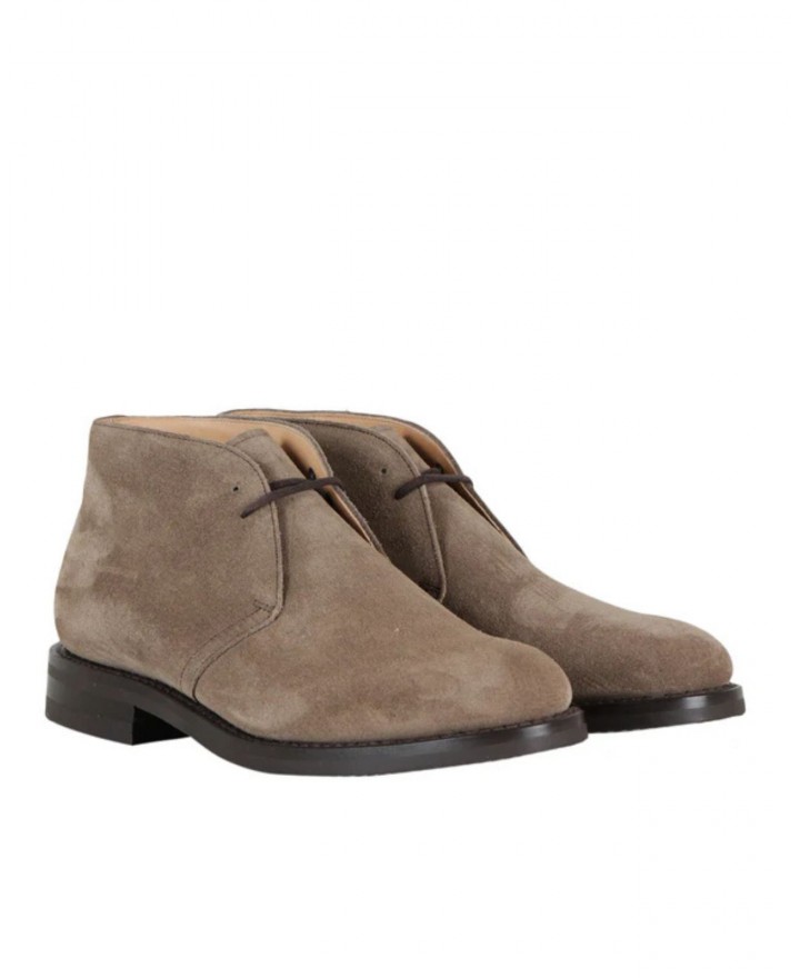 Church's - Ryder 3 Polacchino Suede Beige Uomo ETC001 9VE F0AQY G CON