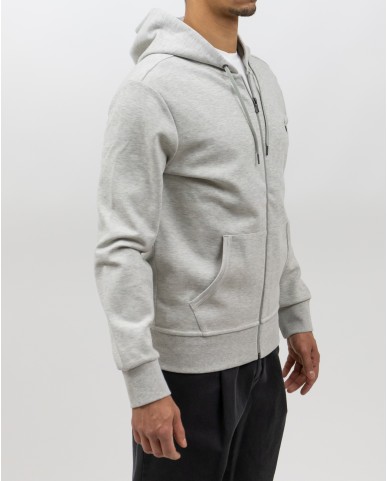 Polo Ralph Lauren - Felpa Zip e Cappuccio Grigia Uomo 710888282003 I25
