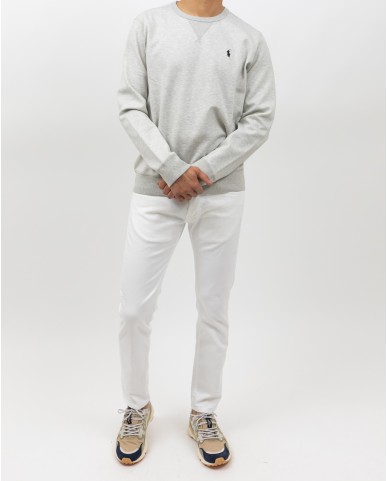 Polo Ralph Lauren - Felpa Girocollo Grigia Uomo 710888284002 I25