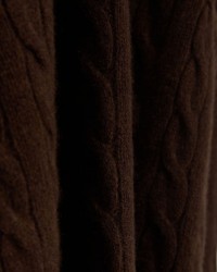 Polo Ralph Lauren - Maglia Girocollo Treccia Marrone Uomo 710876762029 I25