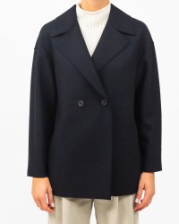 Harris Wharf - Caban Corto Doppiopetto Nero Donna A2487MLK 199 NERO I25