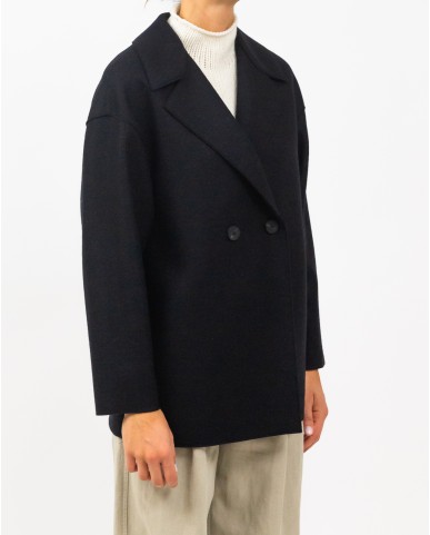 Harris Wharf - Caban Corto Doppiopetto Nero Donna A2487MLK 199 NERO I25