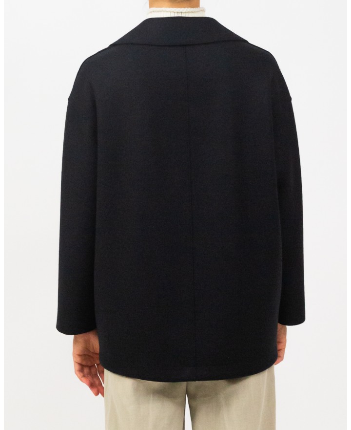 Harris Wharf - Caban Corto Doppiopetto Nero Donna A2487MLK 199 NERO I25