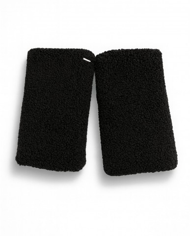 Alpo - Manicotto Eco Teddy Nero Donna 5505 NERO I25