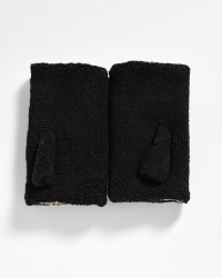 Alpo - Manicotto Eco Teddy Nero Donna 5505 NERO I25