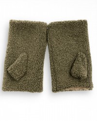 Alpo - Manicotto Eco Teddy Verde Militare Donna 5505 KAKI I25