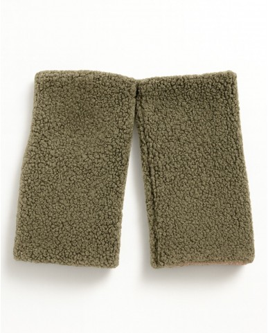 Alpo - Manicotto Eco Teddy Verde Militare Donna 5505 KAKI I25