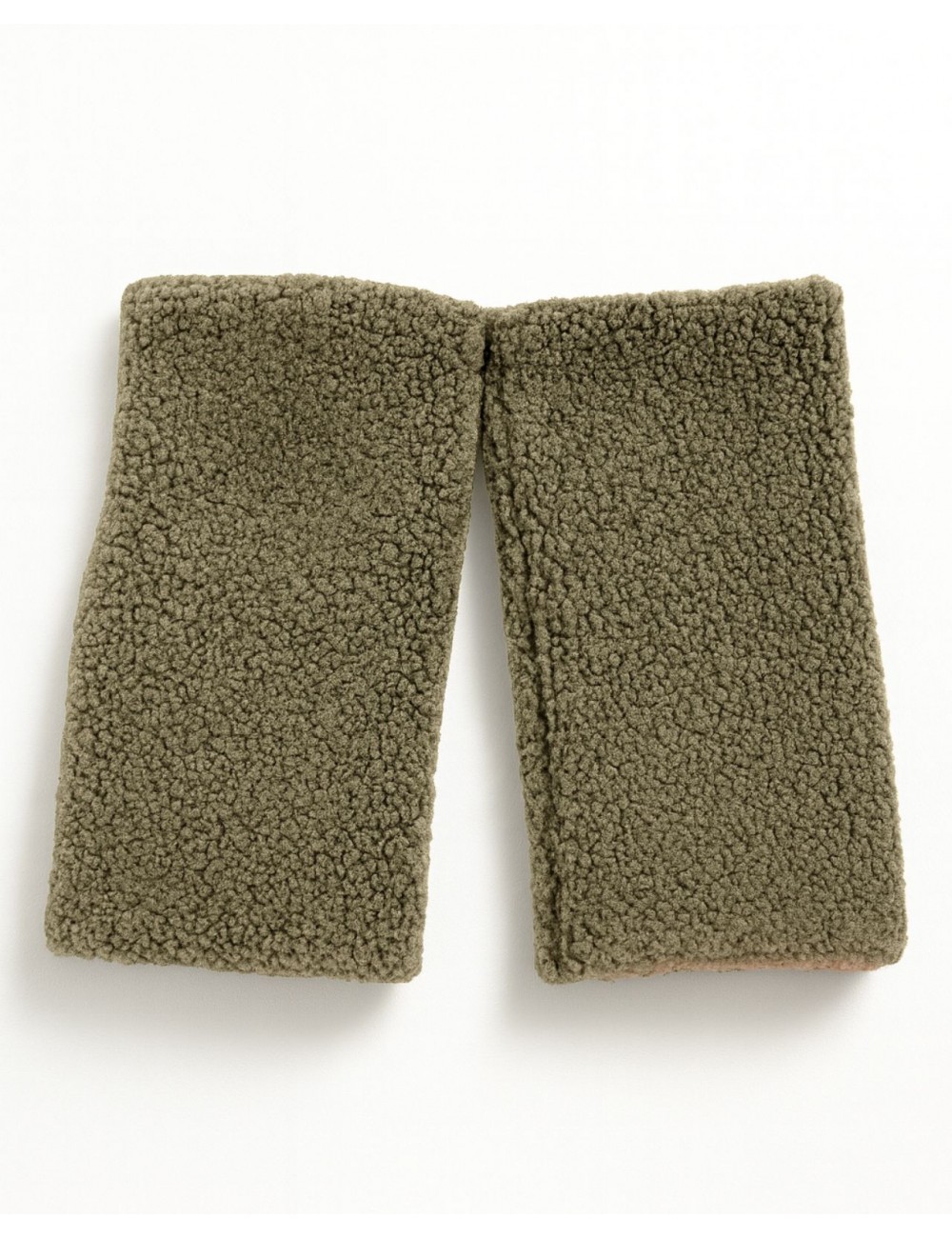 Alpo - Manicotto Eco Teddy Verde Militare Donna 5505 KAKI I25