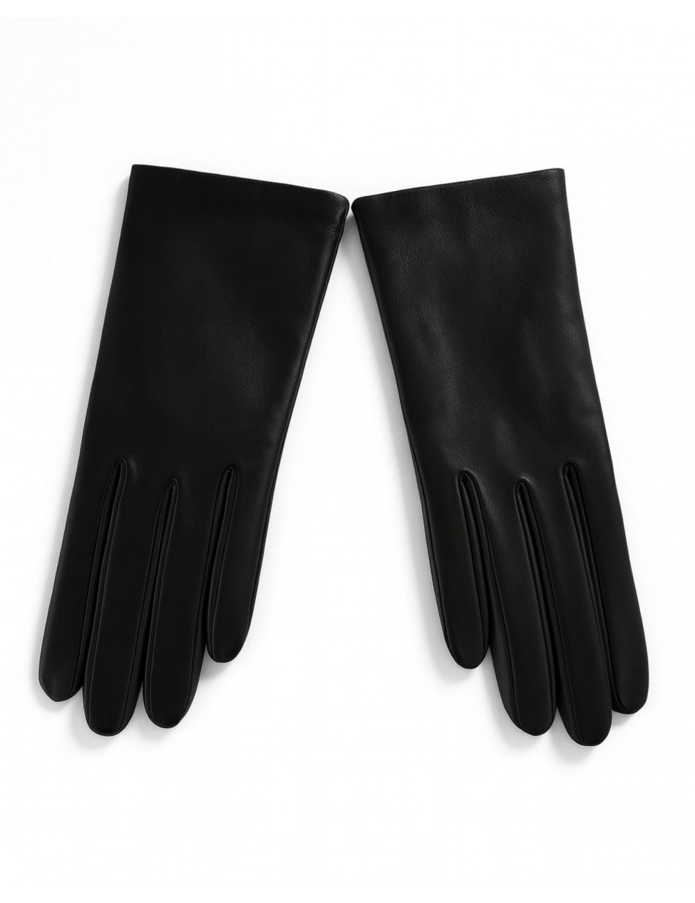 Alpo - Guanti Pelle Neri Donna NAPPA 2CH NERO I24