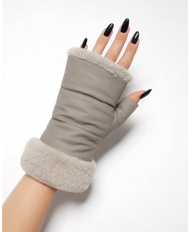 Alpo - Manicotto Nylon Pelliccia Sabbia Donna MANICOTTO N SABBIA I25