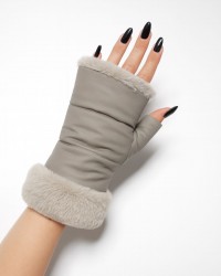 Alpo - Manicotto Nylon Pelliccia Sabbia Donna MANICOTTO N SABBIA I25