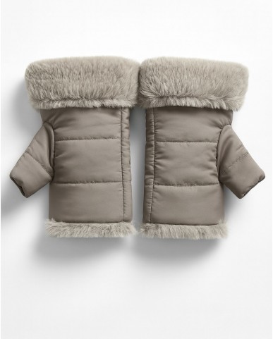 Alpo - Manicotto Nylon Pelliccia Sabbia Donna MANICOTTO N SABBIA I25