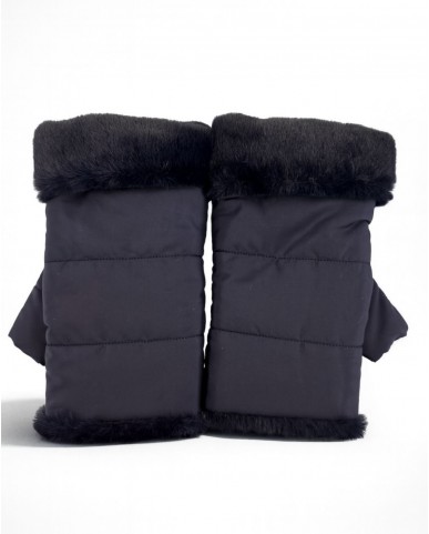 Alpo - Manicotto Nylon Pelliccia Blu Donna MANICOTTO N BLU I25