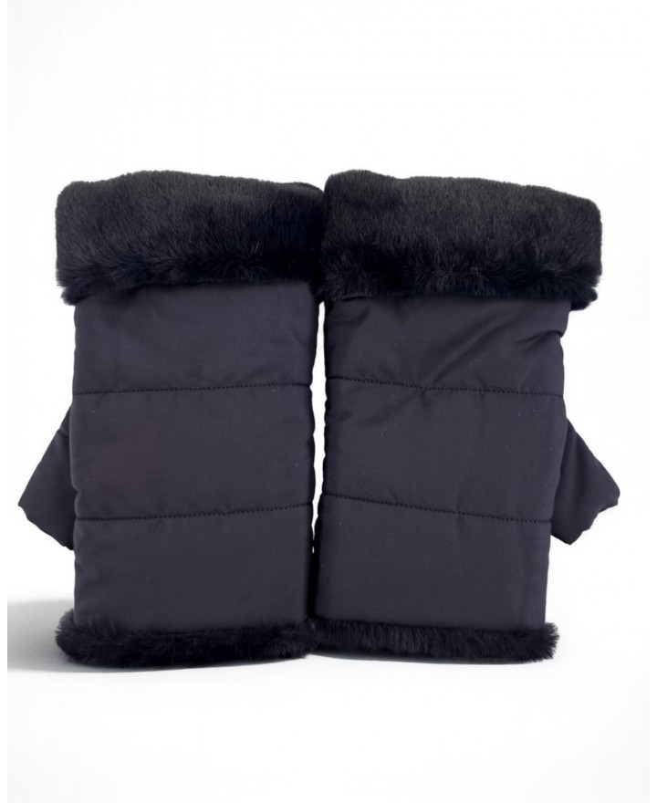 Alpo - Manicotto Nylon Pelliccia Blu Donna MANICOTTO N BLU I25