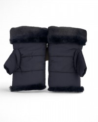 Alpo - Manicotto Nylon Pelliccia Blu Donna MANICOTTO N BLU I25