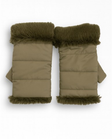 Alpo - Manicotto Nylon Pelliccia Militare Donna MANICOTTO N KAKI I25