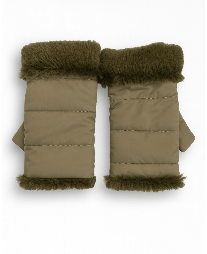 Alpo - Manicotto Nylon Pelliccia Militare Donna MANICOTTO N KAKI I25