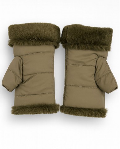 Alpo - Manicotto Nylon Pelliccia Militare Donna MANICOTTO N KAKI I25