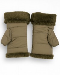 Alpo - Manicotto Nylon Pelliccia Militare Donna MANICOTTO N KAKI I25