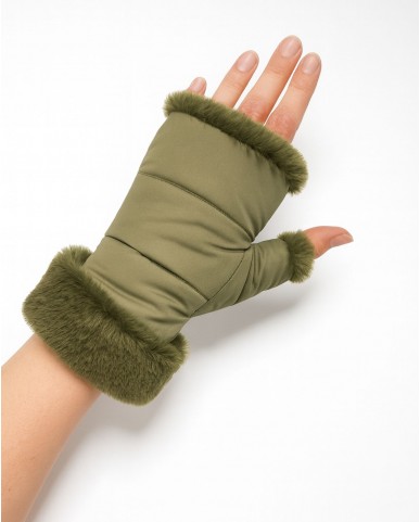 Alpo - Manicotto Nylon Pelliccia Militare Donna MANICOTTO N KAKI I25