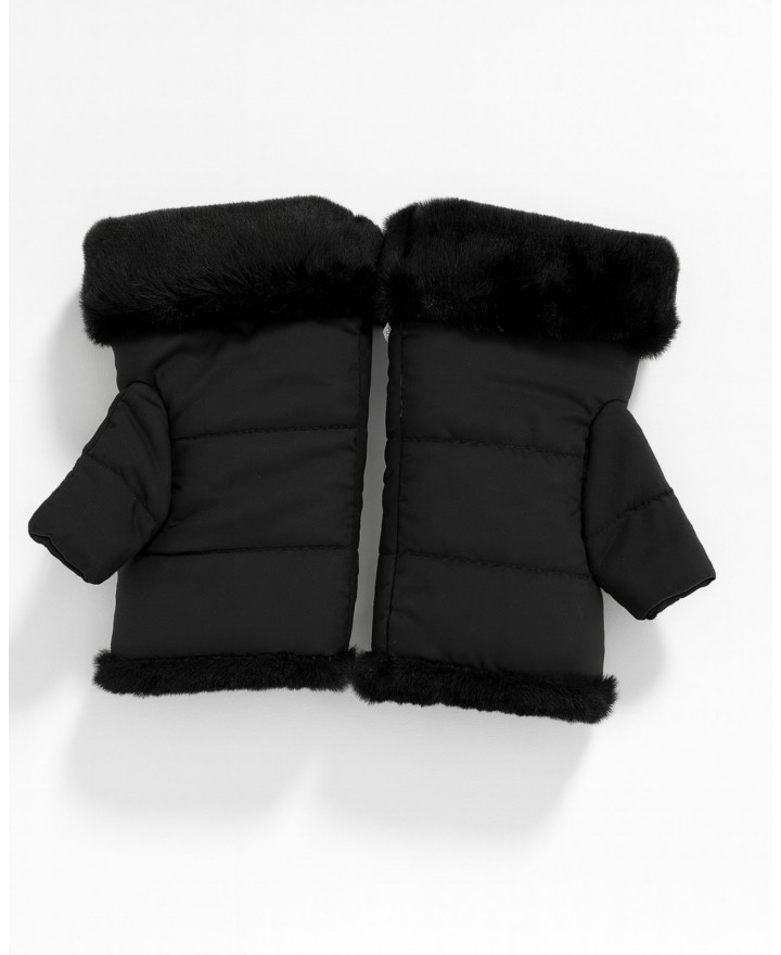 Alpo - Manicotto Nylon Pelliccia Nero Donna MANICOTTO N NERO I25