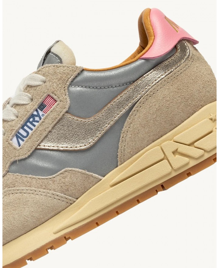 Autry - Scarpa Reelwind Nylon/Suede Oro Donna WWLW RL06 CON