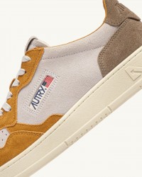 Autry - Men's Medalist Suede Brown/Ochre Shoe AULM TS24 CON