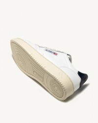 Autry - Scarpa Medalist Pelle Bianca/Blu Uomo AULM LL12 CON