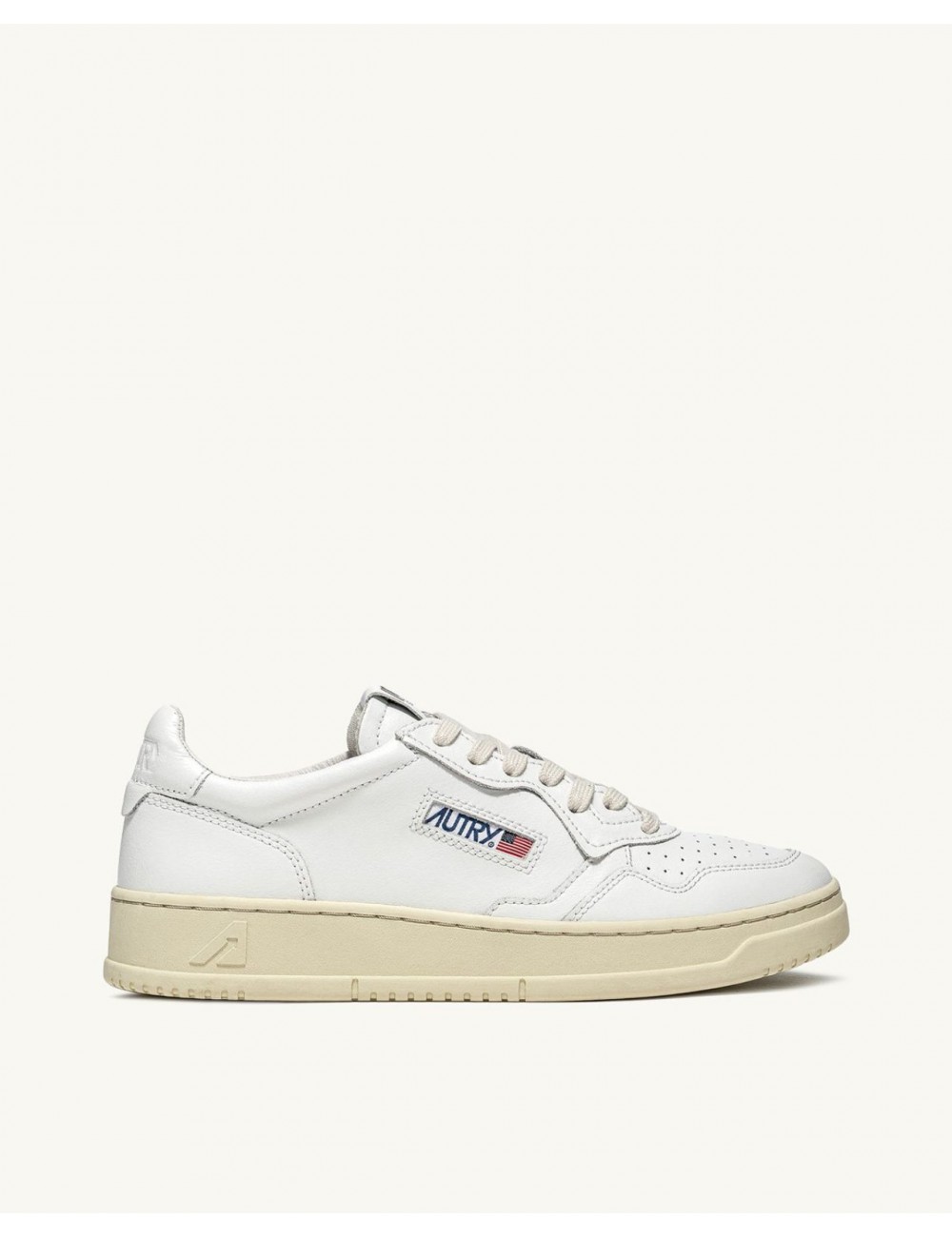 Autry - Women's Medalist Leather Shoe White AULW LL15 CON