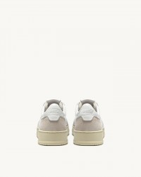 Autry - Scarpa Medalist Pelle/Suede Bianca Donna AULW LS33 CON