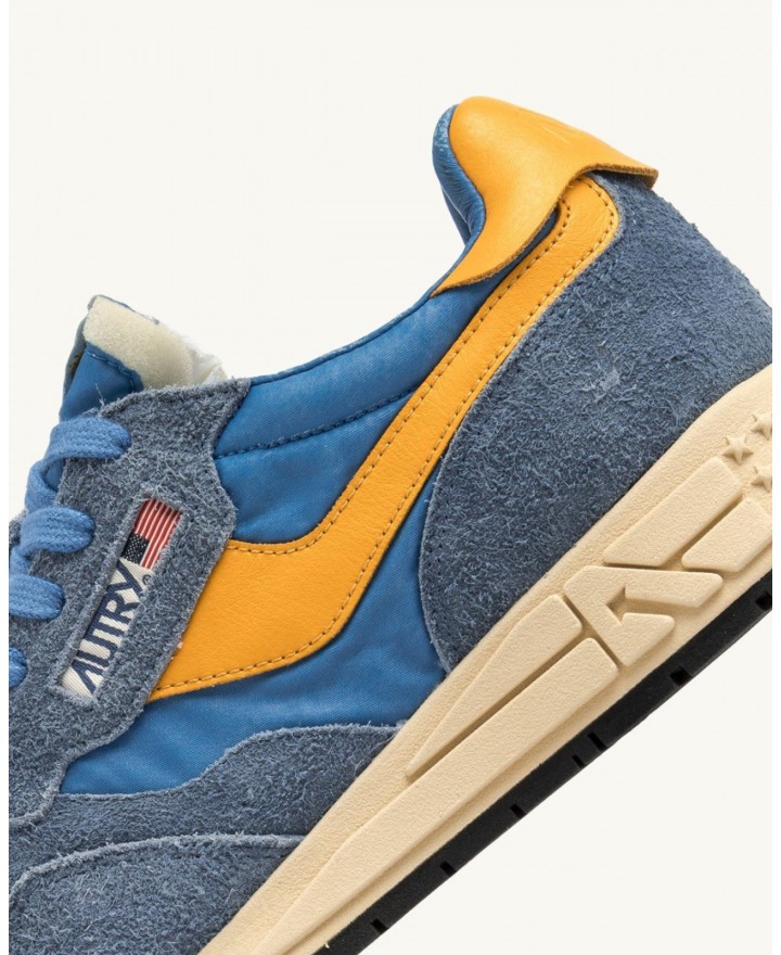 Autry - Scarpa Reelwind Nylon/Suede Bluette Uomo WWLM UT02 CON