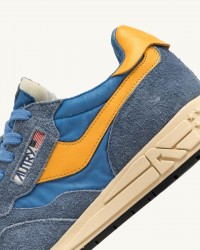 Autry - Scarpa Reelwind Nylon/Suede Bluette Uomo WWLM UT02 CON