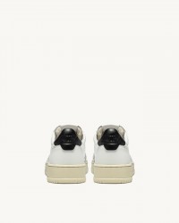 Autry - Medalist Women's White/Black Leather Shoe AULW LL22 CON