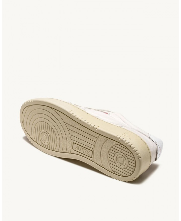 Autry - Women's Medalist Leather Capretto Shoe White AULW GG04 CON