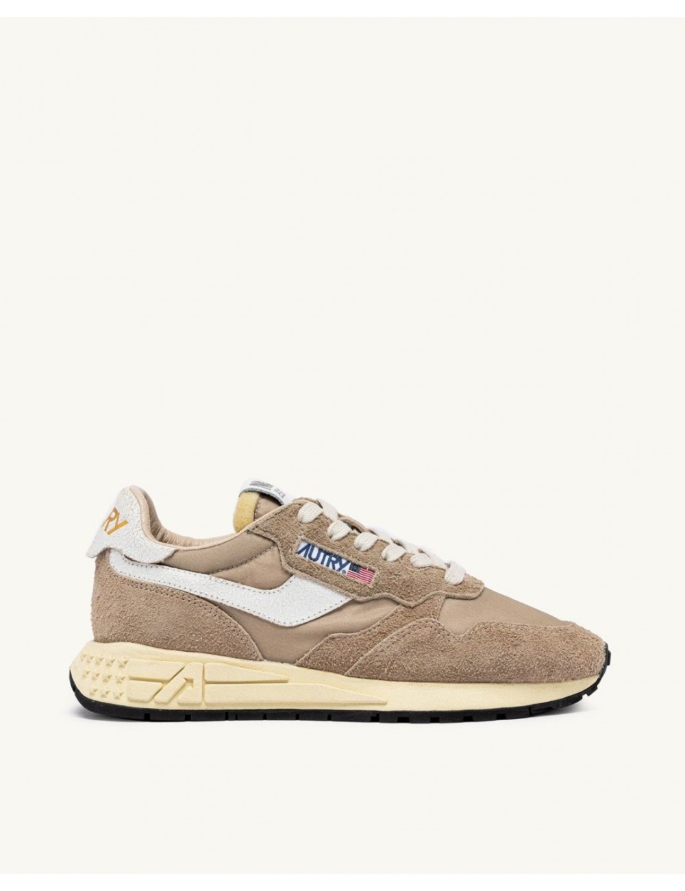 Autry - Women's Reelwind Nylon/Suede Beige Shoe WWLW NC08 CON